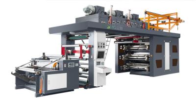 China tipo central de alta velocidade máquina imprimindo flexographic do cilindro 6color do saco de compras à venda