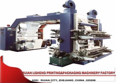 China Belt Drive 4 Color Flexo Printing Machine , polygraph flexo printing machine for sale