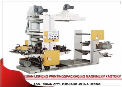 China 2 Color Plastic Bag / Plastic Film Packing Flexographic Printing Machine , long life for sale