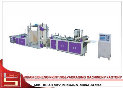 China Automatic nonwoven bag making machine For Woven Vest Bags / Flat Pocket for sale