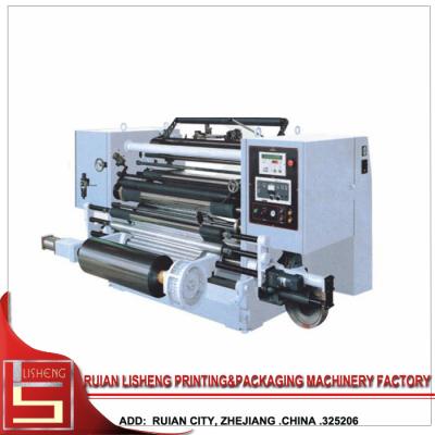 China Fully Automatic High Speed Paper Slitting Machine , 1100 / 1300 / 1600mm for sale