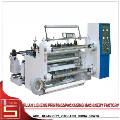 China Magnetic power slitter rewinder machine , Auto tension control Film Slitting Machine for sale