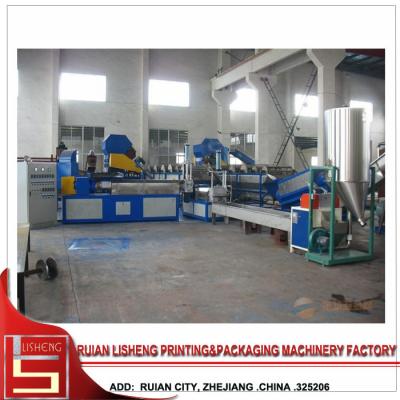 China plastic film recycling machine For Extruder , High efficiency Plastic Pellet making machine for sale
