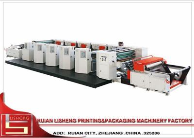China high resolution 8 Color gravure Flexo Printing Machine with slitting station for sale