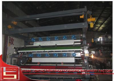 China Corrugated Paperboard 4 color Flexo Printing Machine , 90m/min for sale