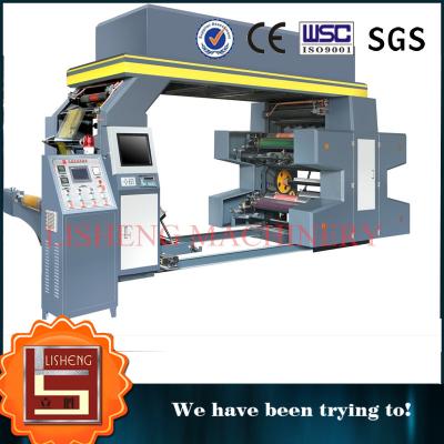 China Wide Web Printing Machine , Doctor Blade Flexographic letter press printing for sale