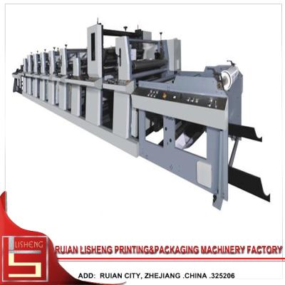 China High Speed Narrow Web Printing Machine with double unwind and double rewind for sale