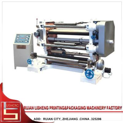 China Vertical Plastic Film High Speed Slitting Machine With Auto Tension for sale
