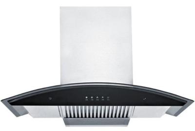 China Ductless Wall Mount Range Hood , Stainless Steel Range Hood Three Speed Touch Control for sale