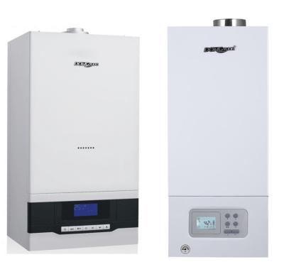 China Simple Natural Gas Hot Water Boiler / Wall Mounted Condensing Boiler for sale