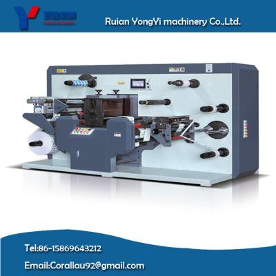 China YY-320 auto matic full servo label roll rotary flexible die cutting with sheeting machine for sale
