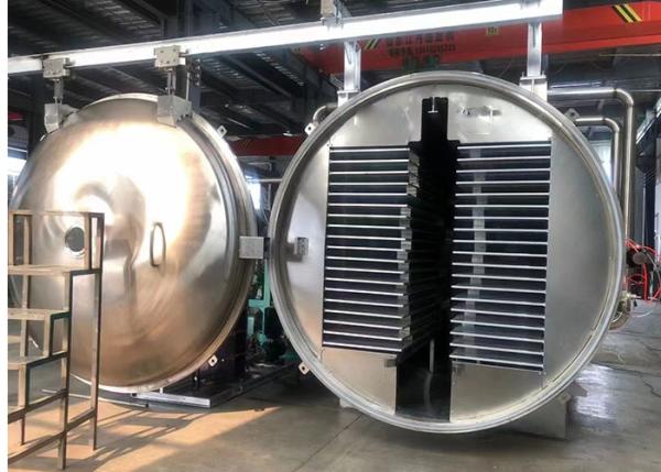 Quality 100KG/Batch Pharmaceutical Freeze Dryer Large Vacuum Freeze Drying Equipment for sale