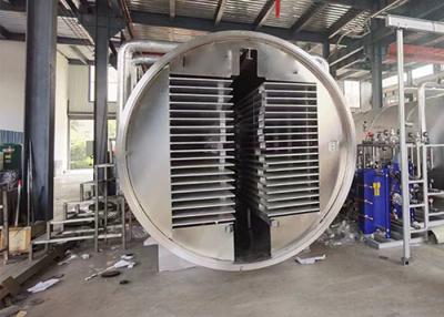 China Máquina de secado por congelación con vacío para alimentos industriales de 100 kg 200 kg en venta