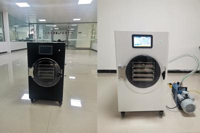 China Temperatura -50°C a 50°C Máquina de secagem por congelamento de alimentos para casa com controle PLC à venda
