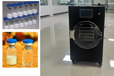 China Secador de congelación de laboratorio de alimentos de vacío 4-6 capas 20-24 H / lote en venta