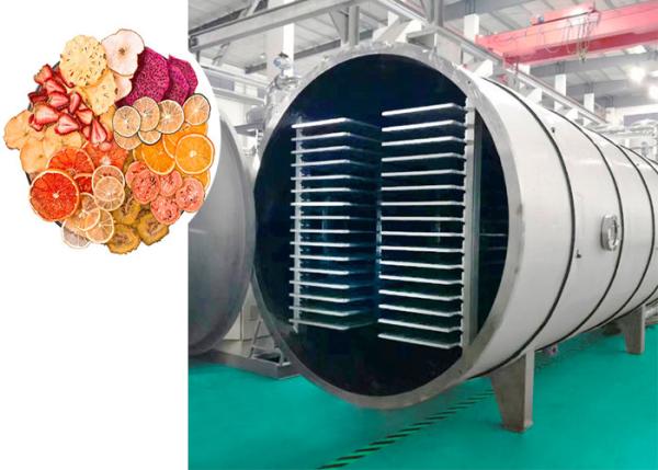 Quality Electric Heating Vacuum Food Industrial Food Freeze Dryer for sale