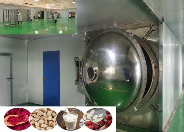 Quality PLC Control Vacuum Food Dryer Drying Time 18-24 Hours 200Kg/Batch for sale