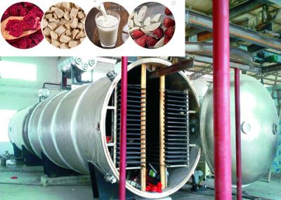 Китай 400 кг/партия Вакуумная промышленная сушилка для заморозки пищевых продуктов продается