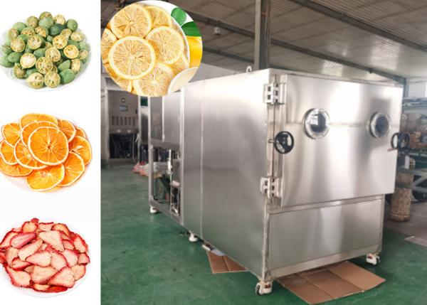 Quality 100Kg 200Kg Pharmaceutical Freeze Dryer Air Cooling Vacuum Herbs for sale