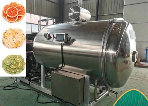 Quality 400 Kg/Batch Vacuum Industrial Food Freeze Dryer for sale