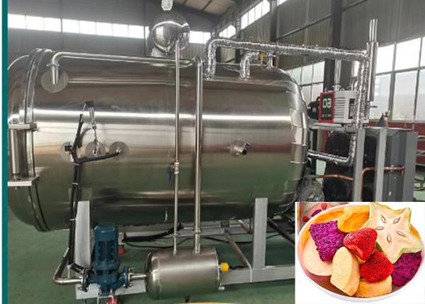 Quality Refcom Bitzer Vacuum Industrial Freeze Dryer Air Cooling for sale