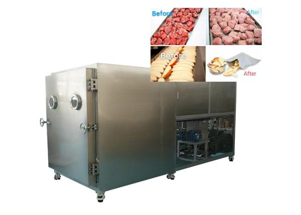 Quality 100Kg 200Kg Pharmaceutical Freeze Dryer Air Cooling Vacuum Herbs for sale