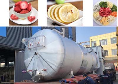 China Multiple Food Industrial Freeze Dryer Equipment 1000Kg 2000Kg for sale