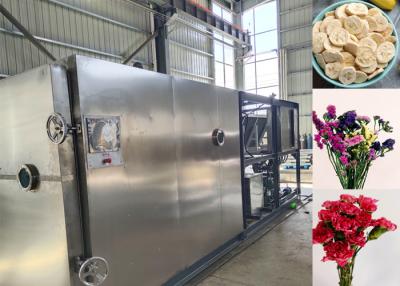China Equipo de secador de congelación a vacío de alimentos a control remoto en venta