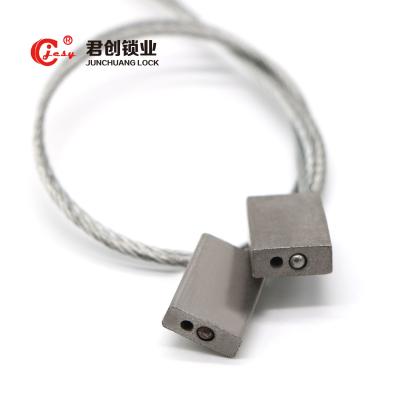 China JCCS102 high quality cable seal for cable steel security cable sealscontainer trailer lock for sale