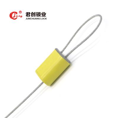 China JCCS307 cable seal container seal  pull tight wire aluminum cable seal for sale