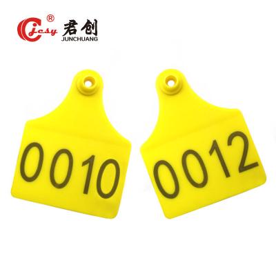China LF 134.2khz RFID animal ear tag for cattle for sale