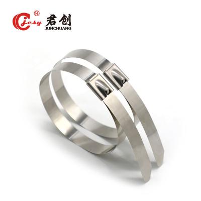 Китай JCST002 Нержавеющая сталь кабельная галстук застегивание кабельной уплотнитель самозаключение продается