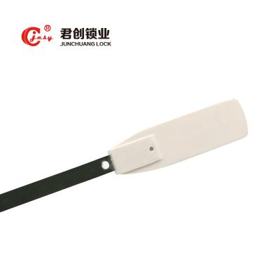 Chine Container Sceaux à bande métallique Plaque d'étain d'acier JCSS006 Longueur 250 mm à vendre