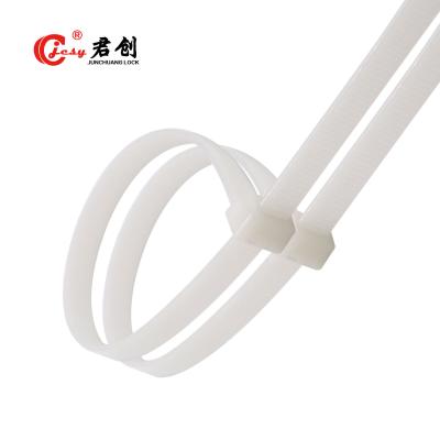 China Transparent Strap Cable Tie Tamper Proof Releasable For Machine for sale