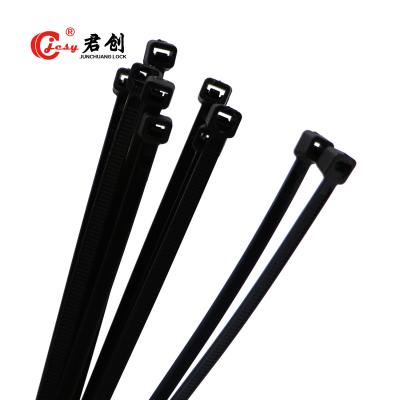 China Customized Nylon Cable Tie Plastic Security Cable Tie JCCT003 Self Locking for sale