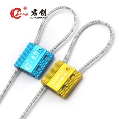 China JCCS002  small cable seal for connectors pull tight container security injection-molded power cable seal en venta