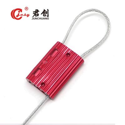 Cina JCCS004 track & container lock disposable customs cable container seal  cable sealing electric meter pull tight containe in vendita