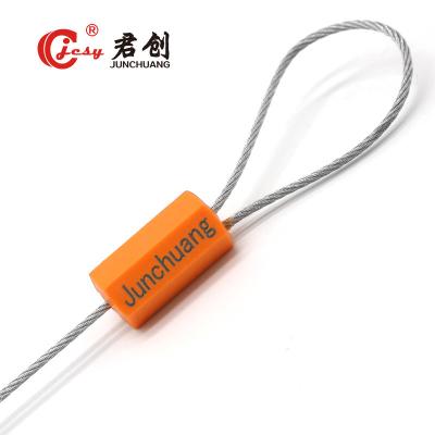 Cina JCCS101 hexagonal plastic cable seal for logistic cable sealing electric meter pull tight container security cable seal in vendita