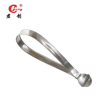 China Embossed Metal Strap Seal Metal Seal For Steel Strapping Edge Curled à venda