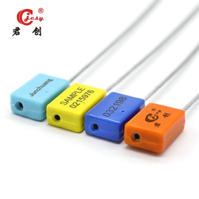 China JCCS203 cable seal security adjustable cable seal ISO 17712 security seals Te koop