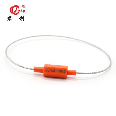 China JCCS305 Hexagon Security Cable Wire Steel Seals disposable cable seal Te koop