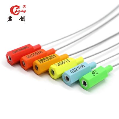 Китай JCCS305 theft hexagon cable seal with barcode 1.8mm wire продается