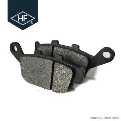 China CG125 / 150 Titan Motorcycle Brake Pads Stable Performance 3 - 4mm Thickness for sale