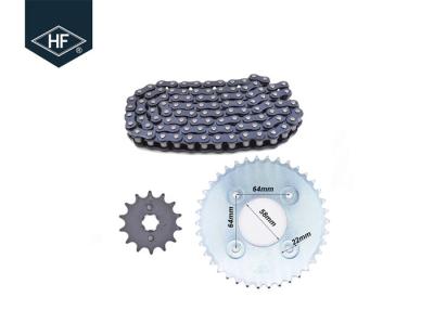 China Water Resistant Drive Chains And Sprockets , Fast Sportbike Chain And Sprocket Kits for sale