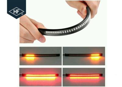 China Flexible Soft 12V Aftermarket Motorcycle Lights Strip For Rear Tail Brake Stop for sale