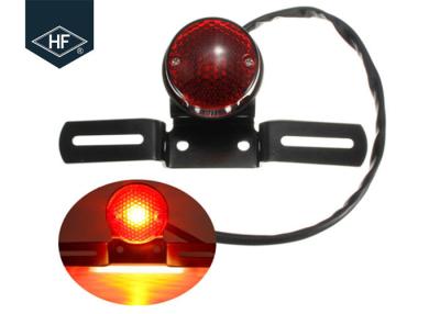 Cina Amber Metal Aftermarket Motorcycle Lights nera rotonda per il corridore del caffè della bici della sporcizia di ATV in vendita