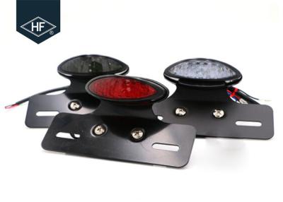 China Smoke / Red / Red Lens Led Indicator Lights For Motorcycles Metal Material for sale