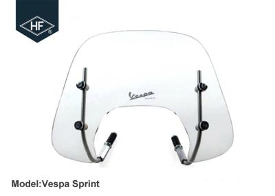 China Scooter Aftermarket Motorcycle Accessories Windshield Air Flow Wind Deflector For Vespa GTS Sprint LX S Privamera for sale