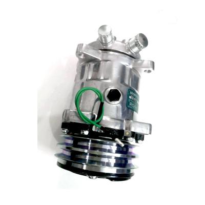 China Compressor de alta qualidade SE5H14 SD5H14 508 do condicionamento de ar da máquina escavadora 24v à venda