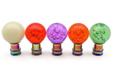 China Colorful Car Modified Parts Acrylic Universal Shift Knob for sale